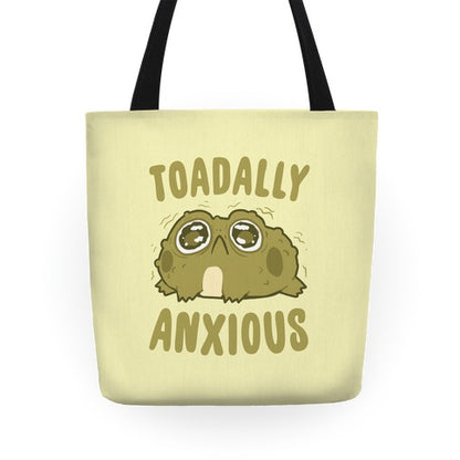 Toadally Anxious Tote Bag