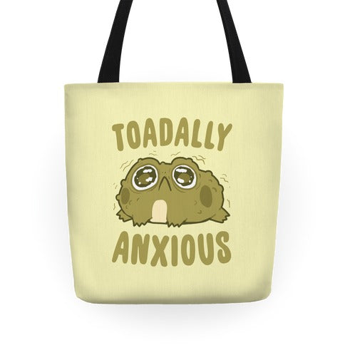 Toadally Anxious Tote Bag