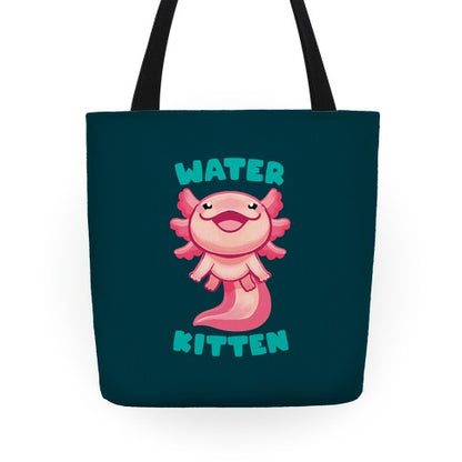 Water Kitten Tote Bag