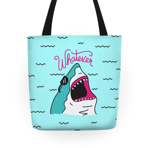 Whatever Shark Tote Bag