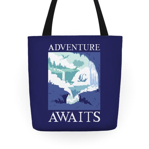 Adventure Awaits Tote Bag