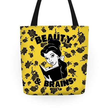 Beauty & Brains Tote Bag