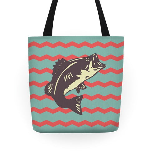 Big Bass Tote Bag