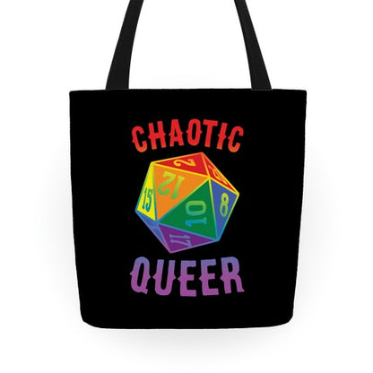 Chaotic Queer Tote Bag
