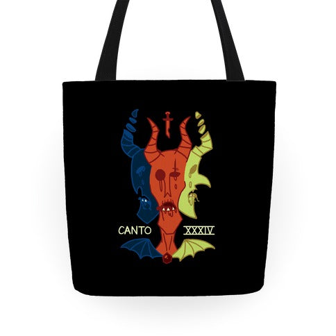 Dante's Lucifer Tote Bag