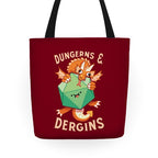 Dungerns & Dergins Tote Bag