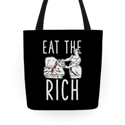 Eat The Rich Judith Beheading Holofernes Tote Bag