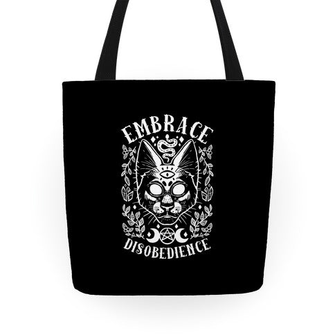 Embrace Disobedience Tote Bag