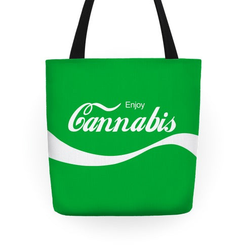 Enjoy Cannabis Tote Bag