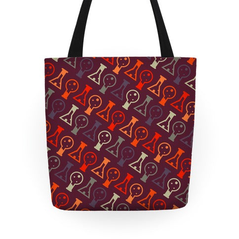 Flask Pattern Tote Bag