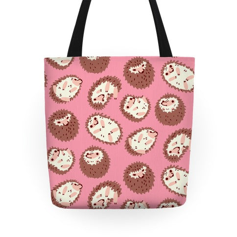 Floaty Hedgehogs Tote Bag