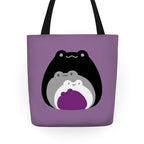 Frogs In Frogs In Frogs Ace Pride Tote Bag
