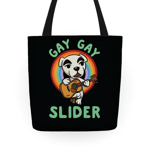 Gay gay slider lgbtq KK Slider Tote Bag