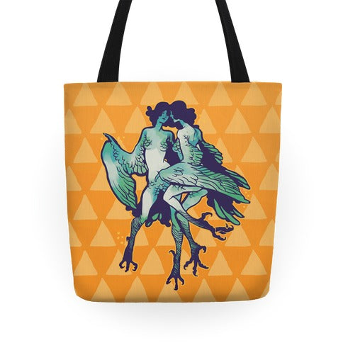 Harpy Monster Girls Tote Bag