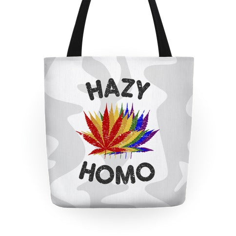 Hazy Homo Tote Bag