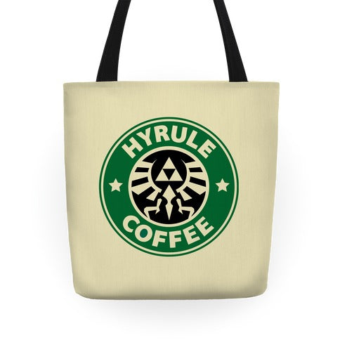 Hyrule Coffee Tote Bag