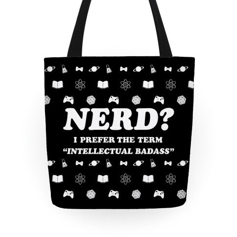 Intellectual Badass Tote Bag