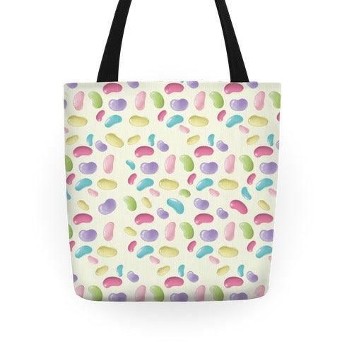 Jelly Bean Pattern Tote Bag