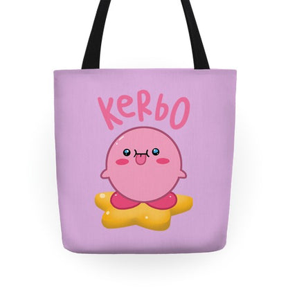 Kerbo Derpy Kirby Tote Bag