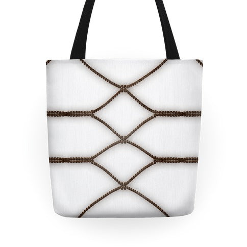 Kinbaku Shibari Tote Bag