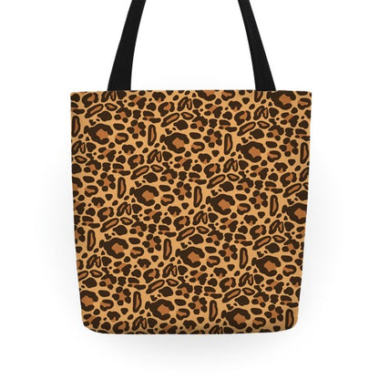 Leopard Print Pattern Tote Bag