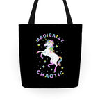 Magically Chaotic Unicorn Tote Bag