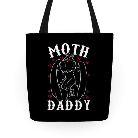 Moth Daddy Tote Bag