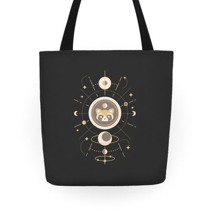 Raccoon Moon Tote Bag