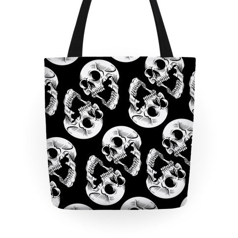 Skull Pattern  Tote Bag