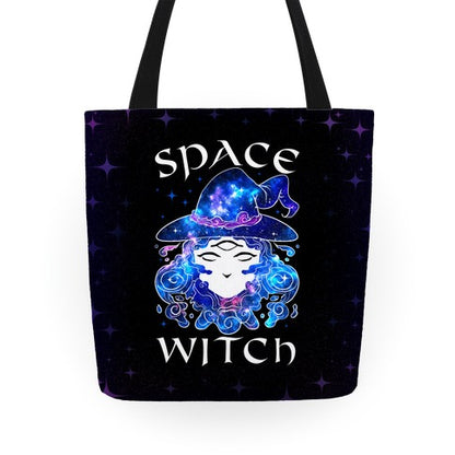 Space Witch Tote Bag