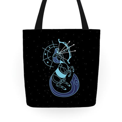 Stylized Sagittarius  Tote Bag