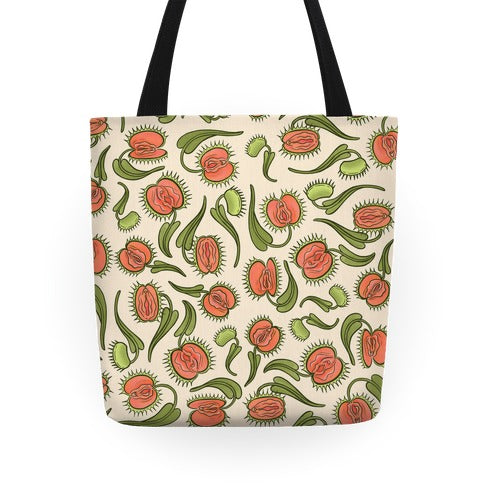Venus Flytrap Vulvas Tote Bag