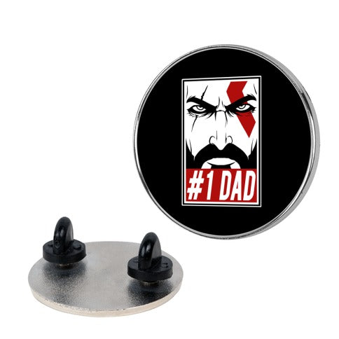 #1 Dad: Kratos Pin