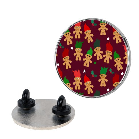 Christmas Trolls Pattern Pin