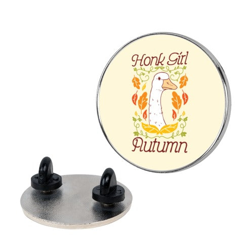 Honk Girl Autumn Pin