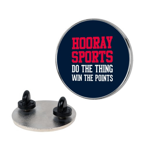 Hooray Sports Pin