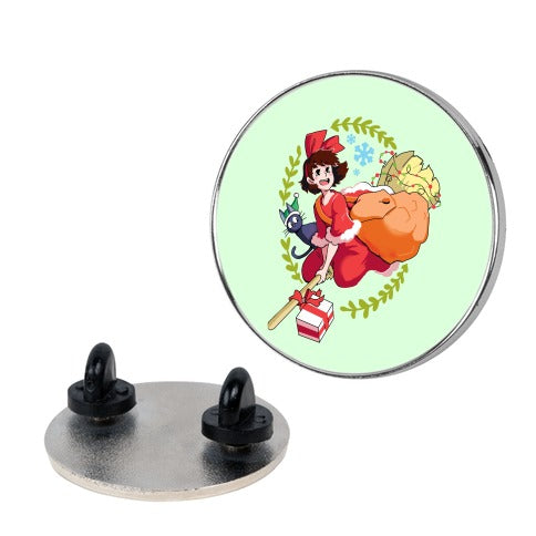 Kiki's Christmas Gift Delivery Pin