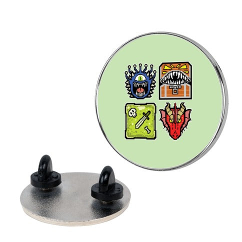 Pixel DnD Monsters Pin