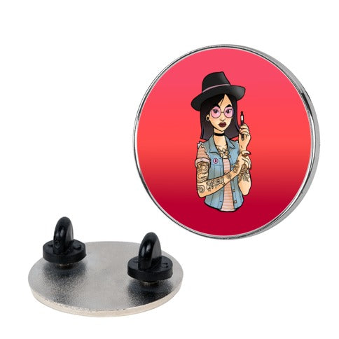 Punk Fashion Mulan Pin
