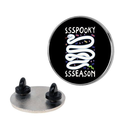 Ssspooky Ssseason Snake  Pin