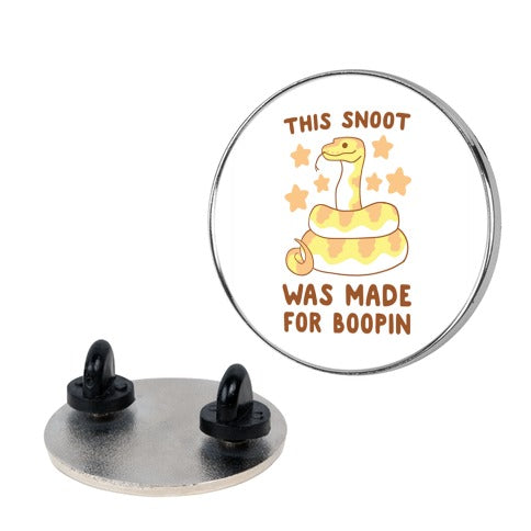 This Snake Snoot Was Made for Boopin Pin