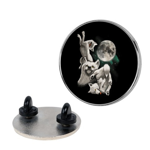 Three Wolf Moon Moon Pin