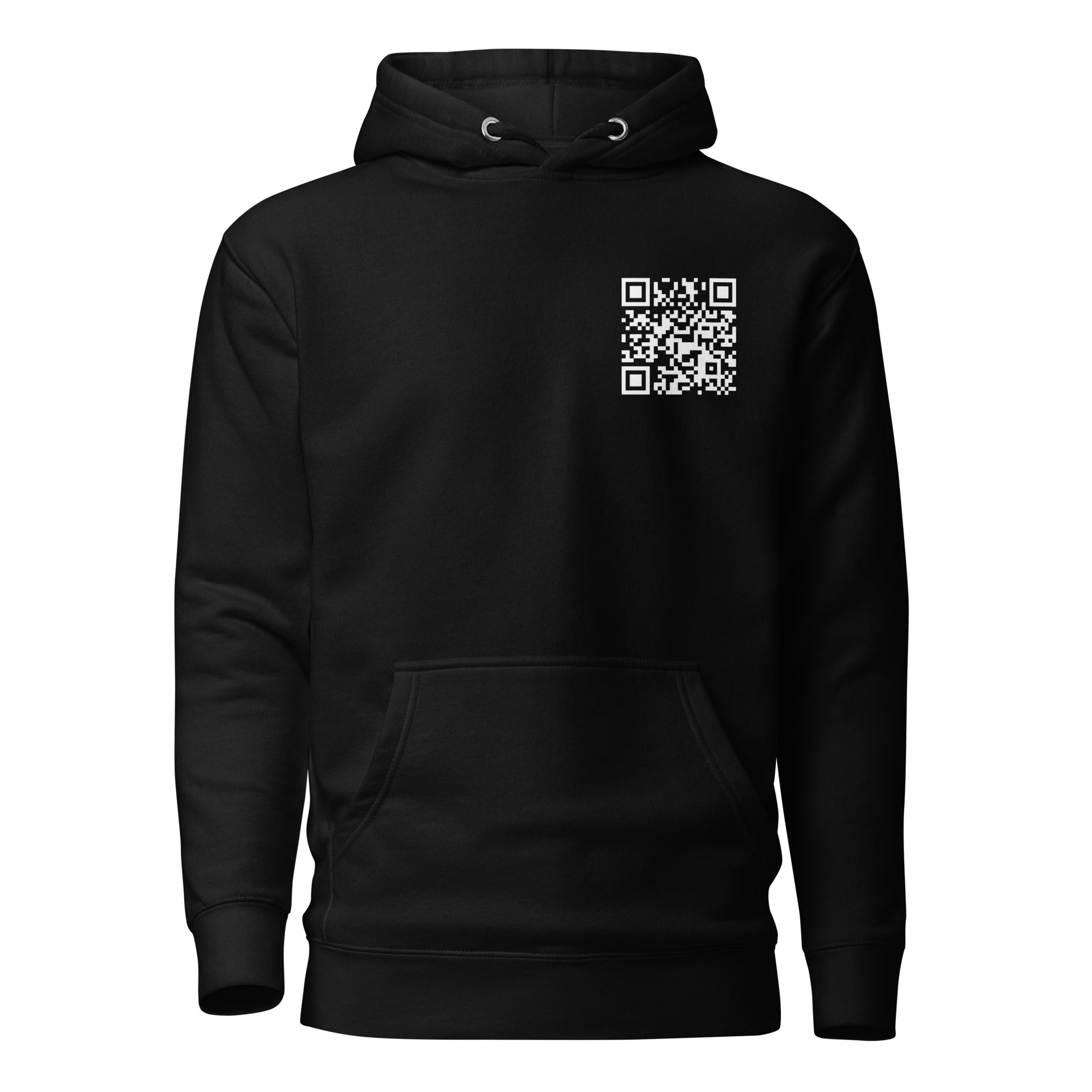 Don't Be A Little Bitch QR Code Hoodie