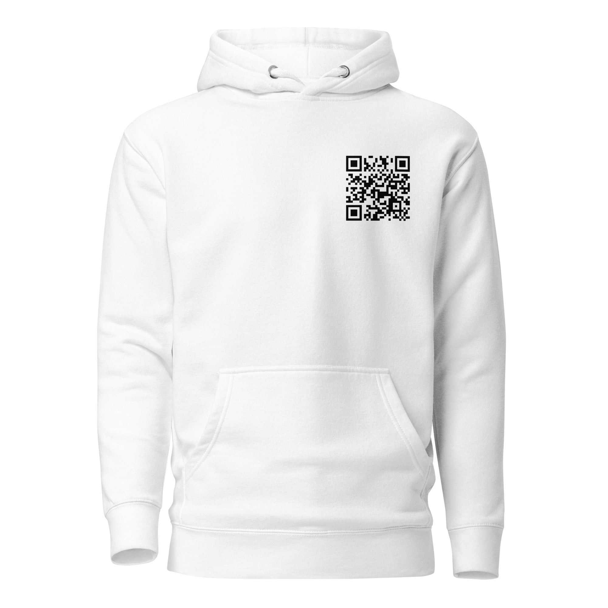 Don't Be A Little Bitch QR Code Hoodie