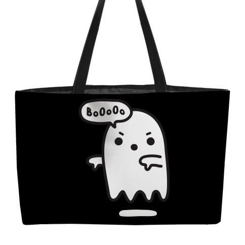 Disapproving Ghost Weekender Tote