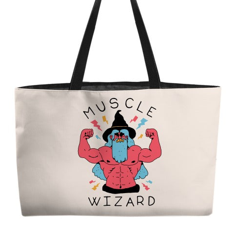 Muscle Wizard Weekender Tote