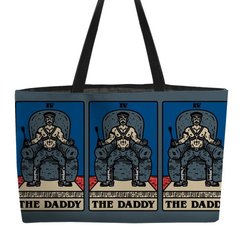 The Daddy Tarot Card Parody Weekender Tote