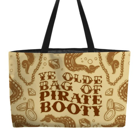 Ye Olde Bag of Pirate Booty Weekender Tote