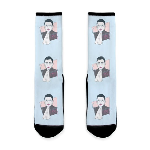 80's Ruth Bader Ginsburg Socks