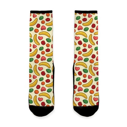 90's Fruit Candy Pattern Socks
